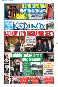 GAZETE KADIKÖY SAYI:732
